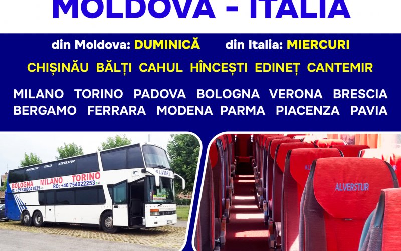 Explorând Drumul: O Aventură cu autocarul din Moldova în Italia